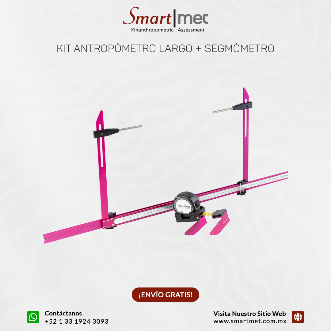 Kit Segmómetro + Antropómetro Grandes Diámetros SmartMet