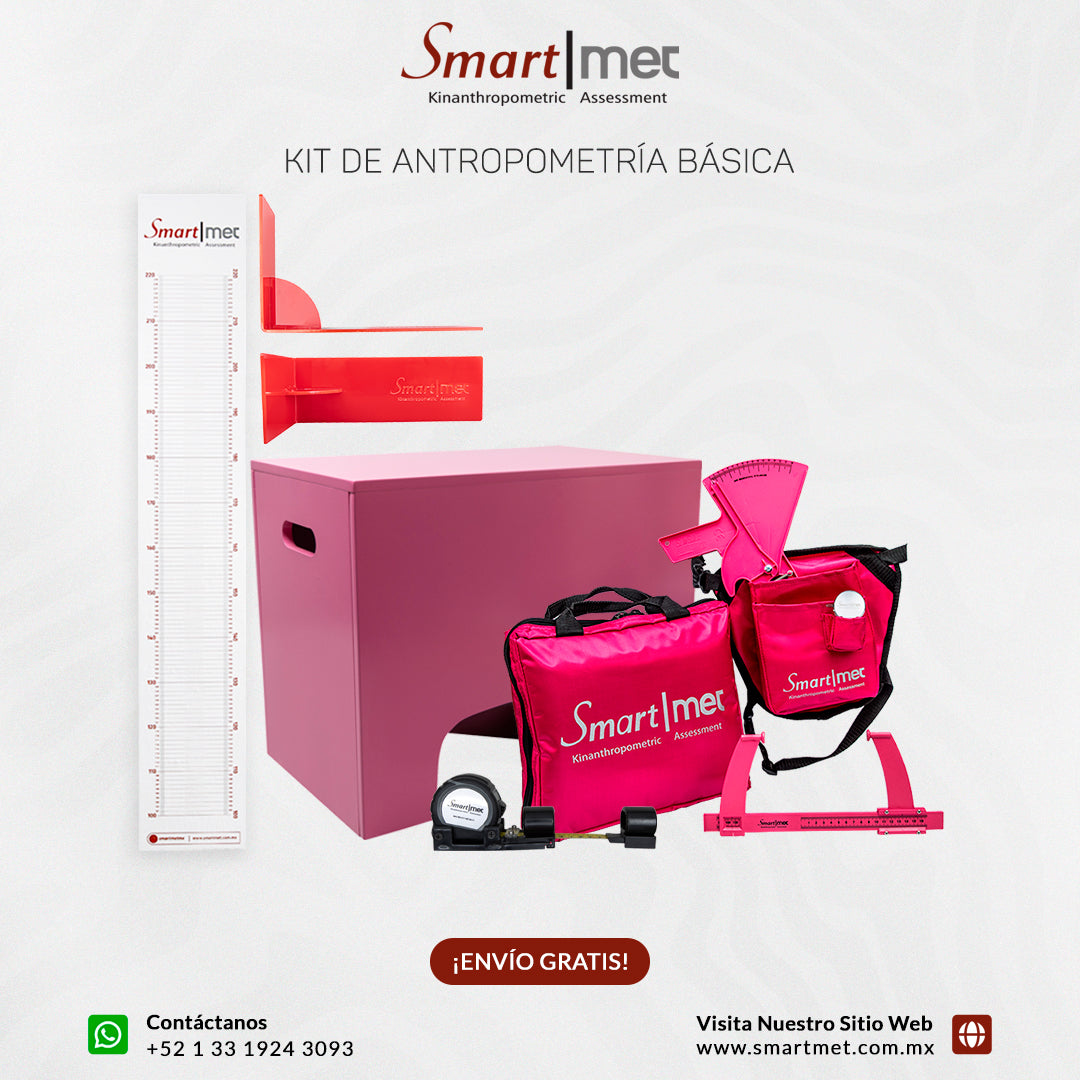 Kit Antropometría Nivel 1 SmartMet  – Perfecto para Antropometristas