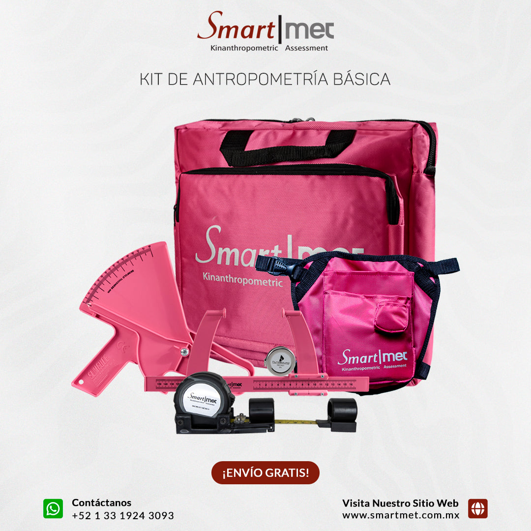 Kit Antropométrico SmartMet con Segmómetro y Piernera