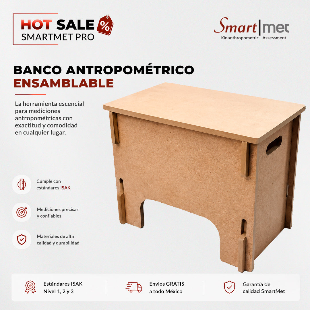 Banco Antropométrico Ensamblable