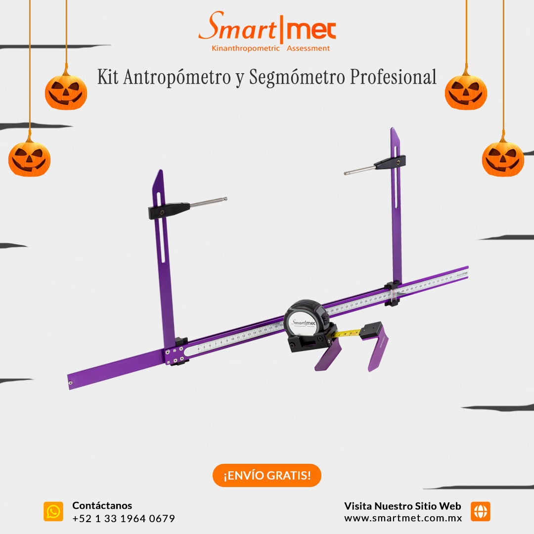 Kit Segmómetro + Antropómetro Grandes Diámetros SmartMet