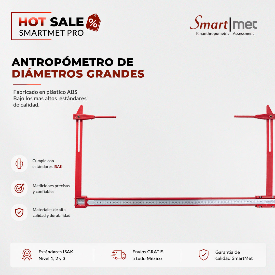 Antropómetro de Diámetros Grandes SmartMet