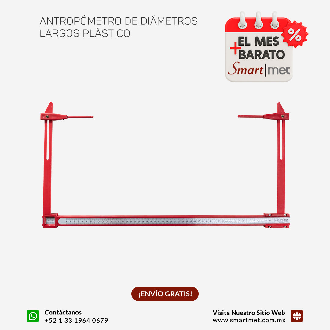 Antropómetro de Diámetros Grandes SmartMet