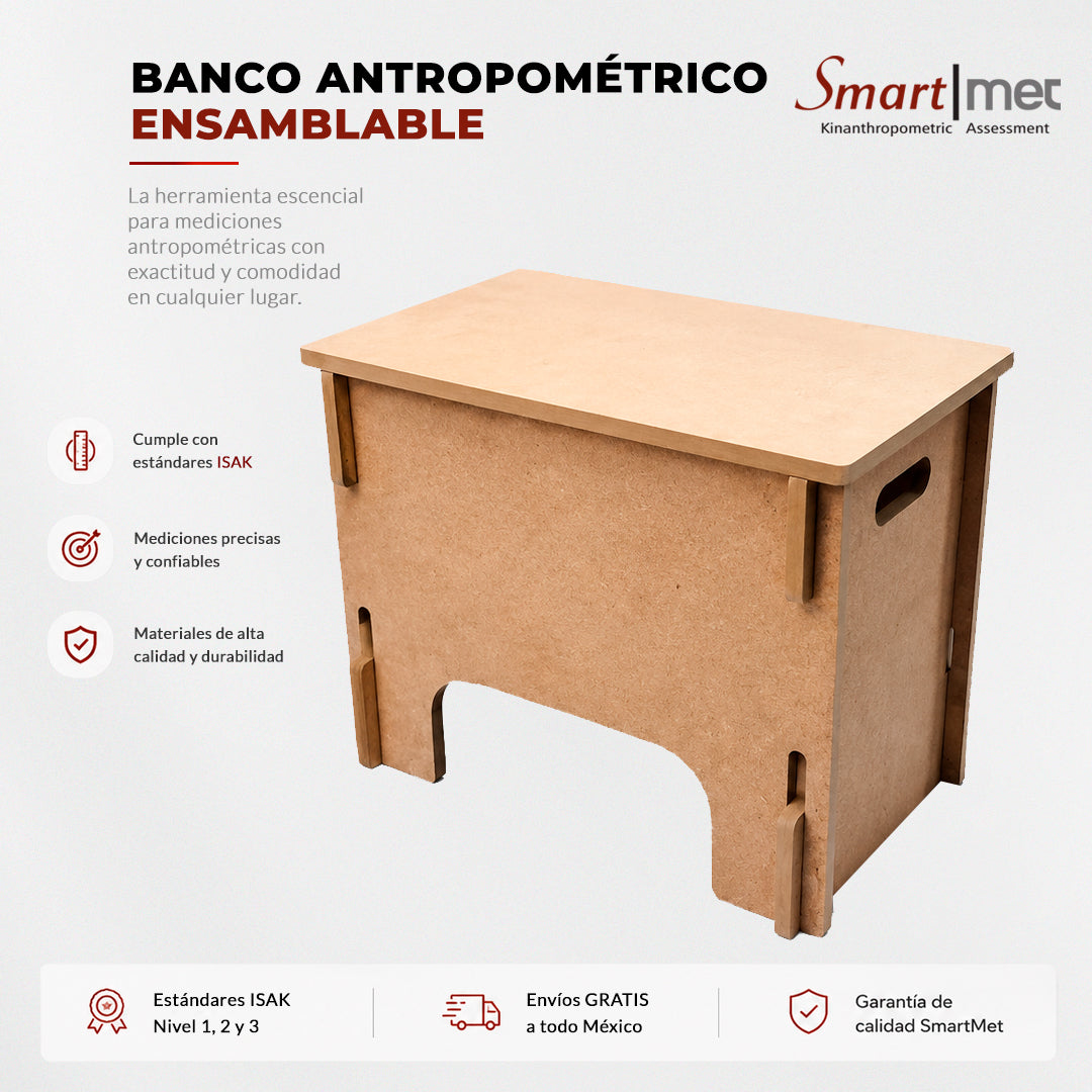 Banco Antropométrico Ensamblable