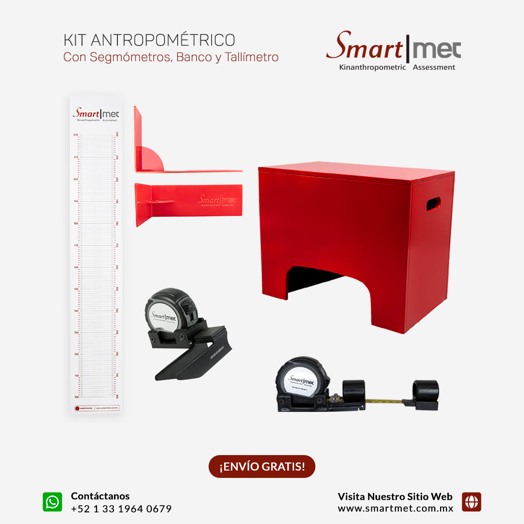 Kit Banco Antropométrico y Tallímetro SmartMet
