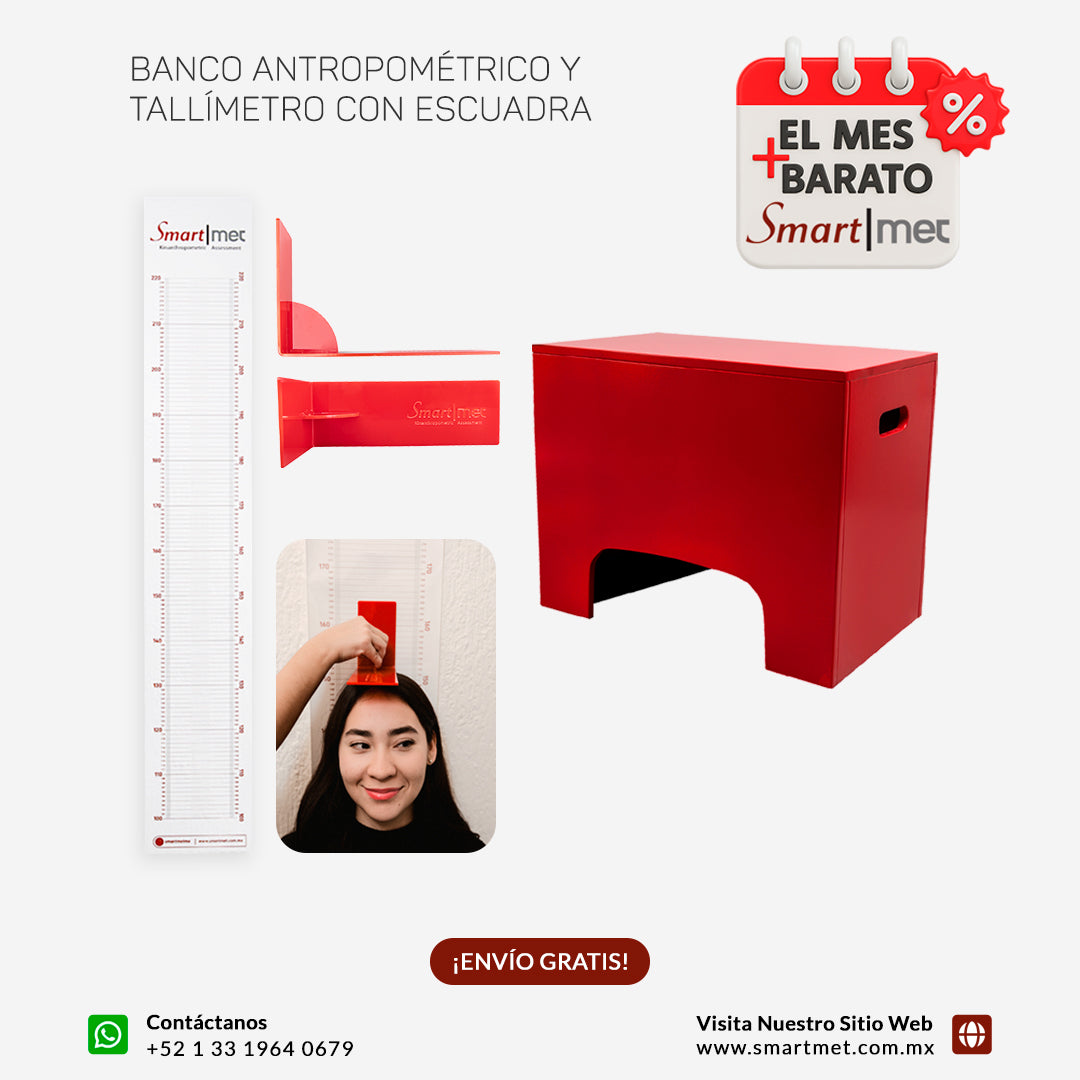 Kit Tallímetro y Banco