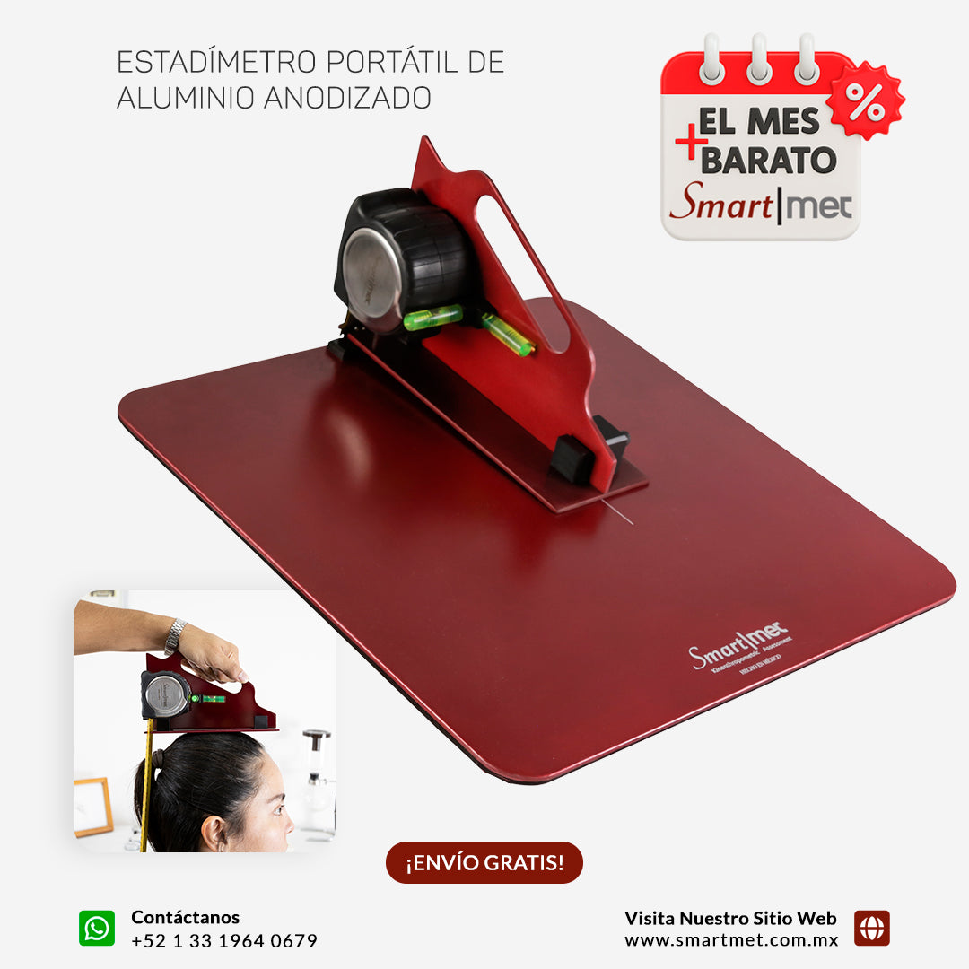 Estadímetro Portátil SmartMet - Ligero y Preciso