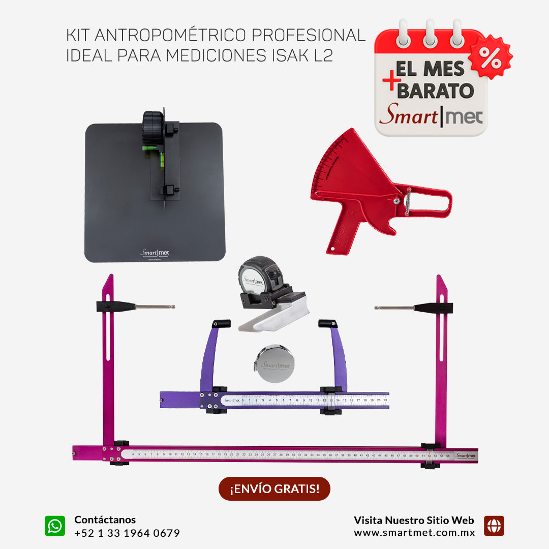 Kit Antropometrico Profesional +Kit básico de REGALO!