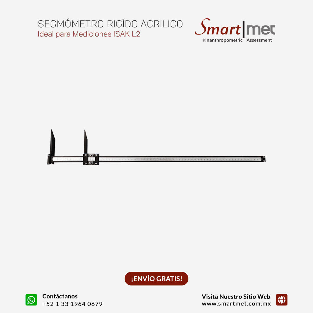 Segmómetro Rígido Acrílico SmartMet