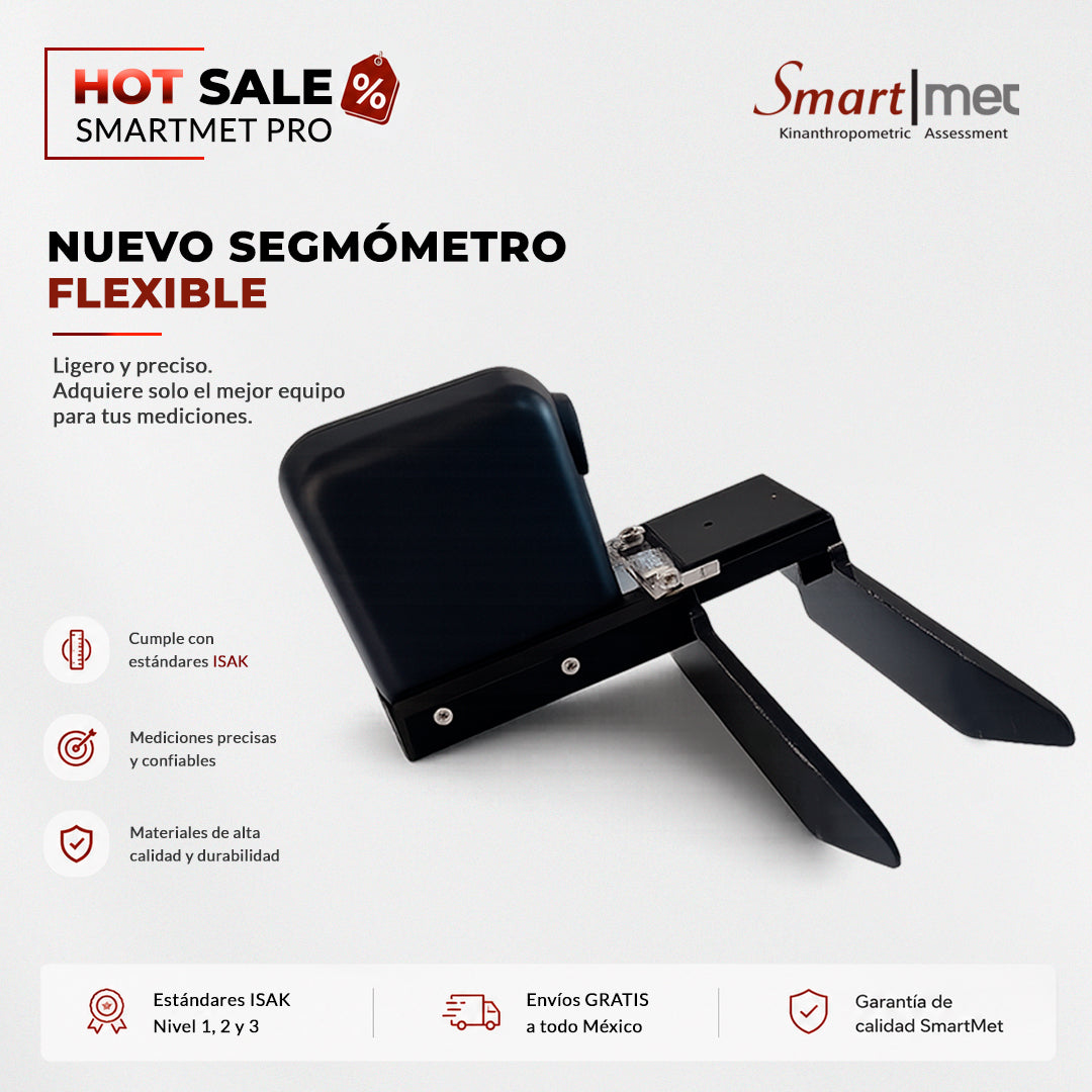Segmómetro de Longitudes Flexible de Acrílico