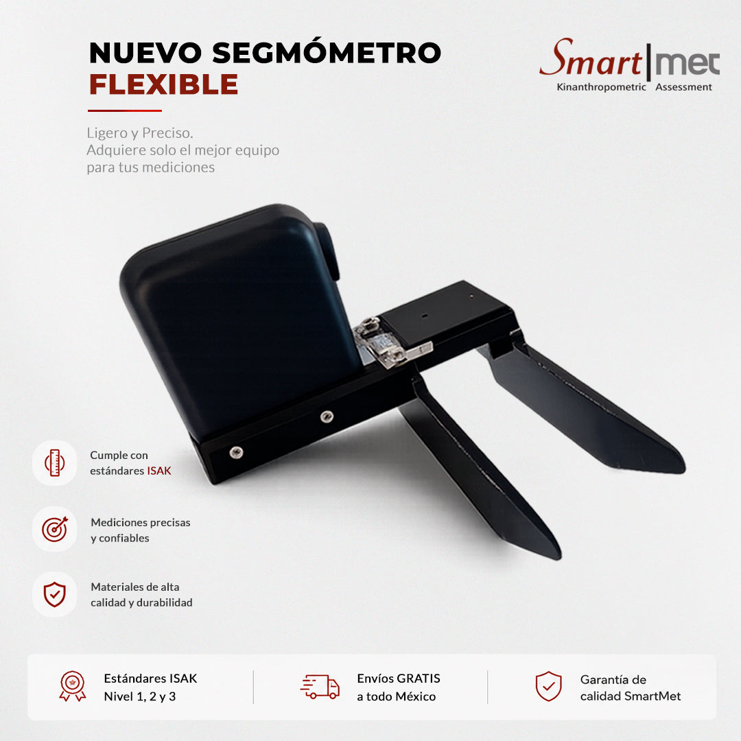 Segmómetro de Longitudes Flexible de Acrílico